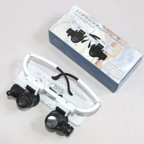 Minimalist Head-mounted Glasses Magnifier For Maintenance