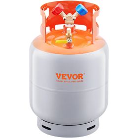 VEVOR Refrigerant Recovery Reclaim 50lb Cylinder Tank 400 PSI liquid Rated Y Valve