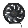 Pair 10" Universal Slim Fan Push Pull Radiator Cooling 12V 80W w/Mount