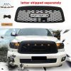 Front Grille For 2010 2011 2012 2013 2014 2015 2016 2017 2018 Toyota Sequoia TRD PRO Grille W/letters W/lights