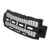 Front Grille For 2017 2018 2019 Ford f250 f350 Super Duty Raptor Grill W/LED Lights & Letters Matte Black