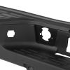 Pickup Rear Bumper Chevrolet Silverado 1500 2007-2013-Silver/Steel/Hole