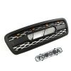 TRD PRO Aftermarket Front Grill For 1st Gen 2001 2002 2003 2004 Toyota Sequoia W/E Lights and Letters Matte Black