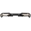 Pickup Rear Bumper Chevrolet Silverado 1500 2007-2013-Silver/Steel/Hole