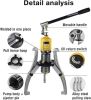 15 Ton Hydraulic Gear Puller 4"- 12" Hydraulic Puller Separator Tool 2 or 3 Jaws Bearing Hub Separator for Pulling Hubs Gears Bearings