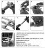 15 Ton Hydraulic Gear Puller 4"- 12" Hydraulic Puller Separator Tool 2 or 3 Jaws Bearing Hub Separator for Pulling Hubs Gears Bearings