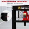 20-Ton Hydraulic Shop Press with Press Plates, H-Frame Garage Floor Press, Adjustable Working Table Height