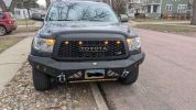 Front Grille For 2010 2011 2012 2013 2014 2015 2016 2017 2018 Toyota Sequoia TRD PRO Grille W/letters W/lights