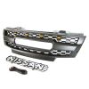 Front Grill Bumper Grille Fit For NISSAN FRONTIER 2009-2016  With Amber Light