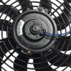 Pair 10" Universal Slim Fan Push Pull Radiator Cooling 12V 80W w/Mount