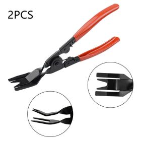 Clip Driver Horn Nailing Automotive Door Panel Nailing (Option: Red 2pcs)