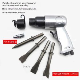 Air Hammer Air Hammer Tool Brake Pad Air Pick Rust Remover Gun Head Chisel Tire Repair Machine (Option: Round Handle-150-Round Handle)