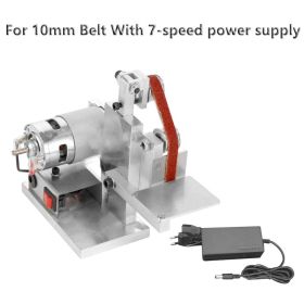 Mini Abrasive Belt Machine DIY Polishing Machine (Option: 10MM-EU)