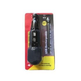 Alloy Steel Straight Handle Electric Screwdriver Screwdriver (Option: Black-02-0015)