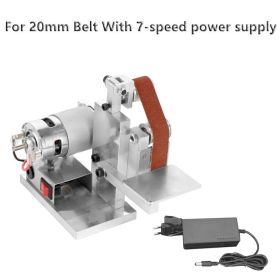 Mini Abrasive Belt Machine DIY Polishing Machine (Option: 20MM-EU)