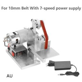 Mini Abrasive Belt Machine DIY Polishing Machine (Option: 10MM-AU)