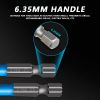 Magnetic Batch Head Impact Strong Cross PH2 High Hardness Screwdriver Set 25-150mm Anti Non-slip WaterProof Bits Set Accessories